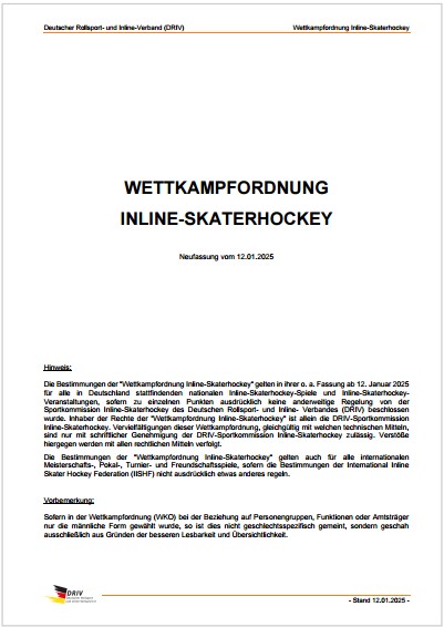 Wettkampfordnung 2025